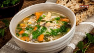 Lemon Chicken & Kale Soup Recipe